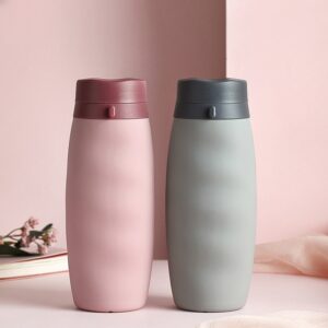 Portable Collapsible Sports Trveling Silicone Water Bottle