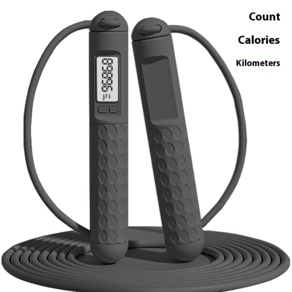 Fitness Fat Reduction Dedicated Count Rope Skipping With Bearings - Image 4