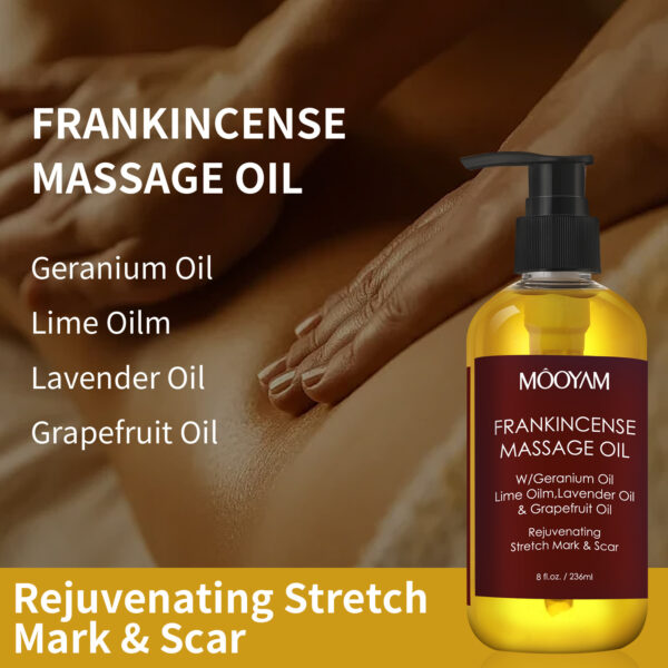 Body Oil Lavender Push Back Shoulder Neck Scraping Treatment Oil - Image 4