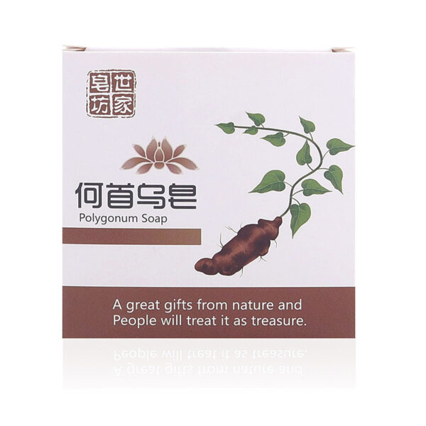 Polygonum Multiflorum Handmade Soap Shampoo Anti-mite Face Soap - Image 6