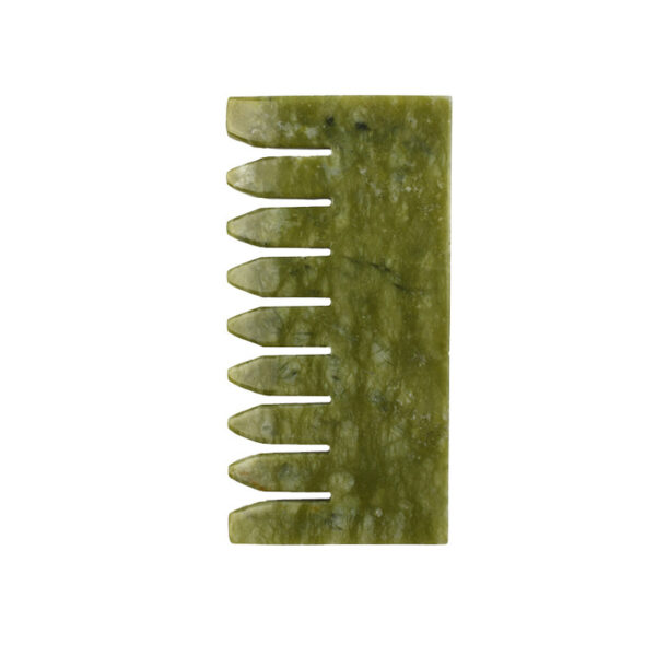 Jade Comb Crystal Head Massage Comb Meridian Comb - Image 6
