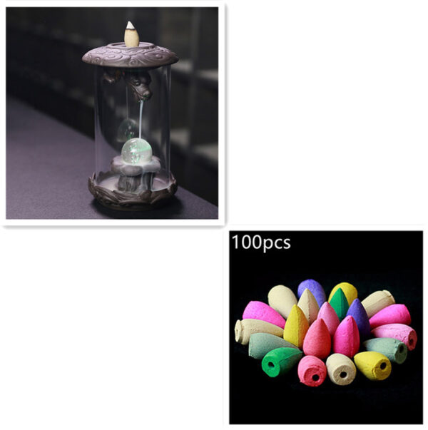 Indoor Incense Tower Incense Cone Incense View Smoke - Image 7