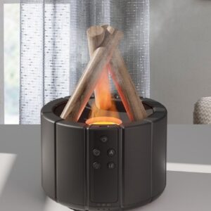 Simulated Flame Aromatherapy Machine Home Office Desktop Humidifier - Image 10