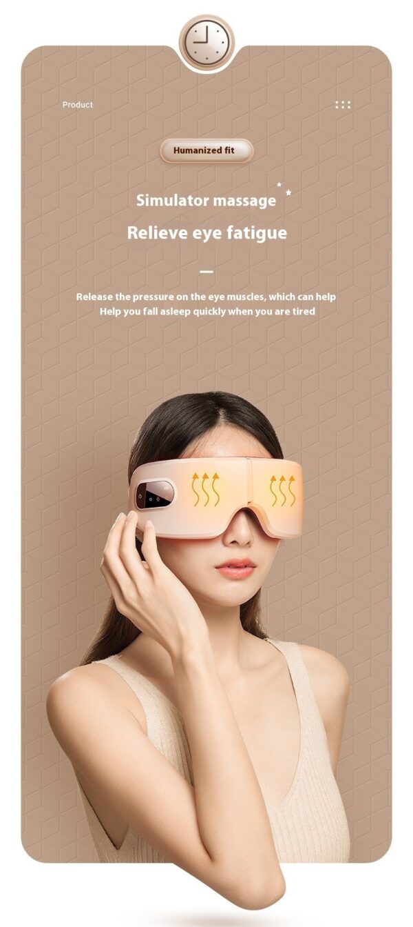 Bluetooth Music Hot Compress Eye Mask Massager - Image 2