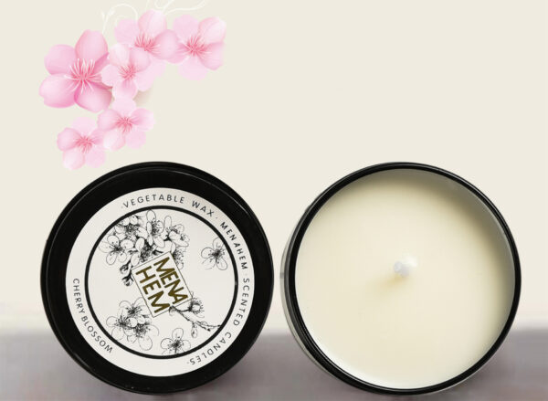 Black Tin Cans Aromatic Candles Smokeless - Image 7