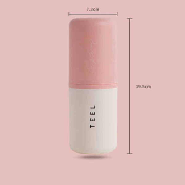 Plastic Portable Toothbrush Box Travel Toothbrush Cup Set - Image 5