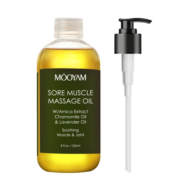 Body Oil Lavender Push Back Shoulder Neck Scraping Treatment Oil - Image 7
