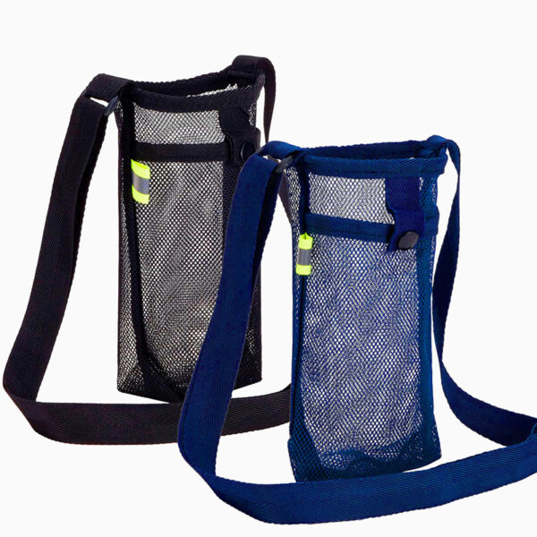 Water Bottle Holder Water Bottle Carrier With Adjustable Shoulder Strap Beach Bottle Bag Water Bottle Sling Dog Water Bottle Sleeve For Sports Gym Hiking Camping Walking - Image 4