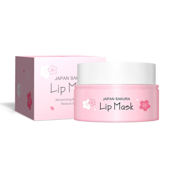 Sakura Lip Mask 8g Bouncy  Moisturizing And Moisturizing - Image 2
