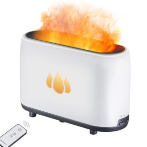 Simulated Flame Aromatherapy Machine Home Office Desktop Humidifier - Image 6