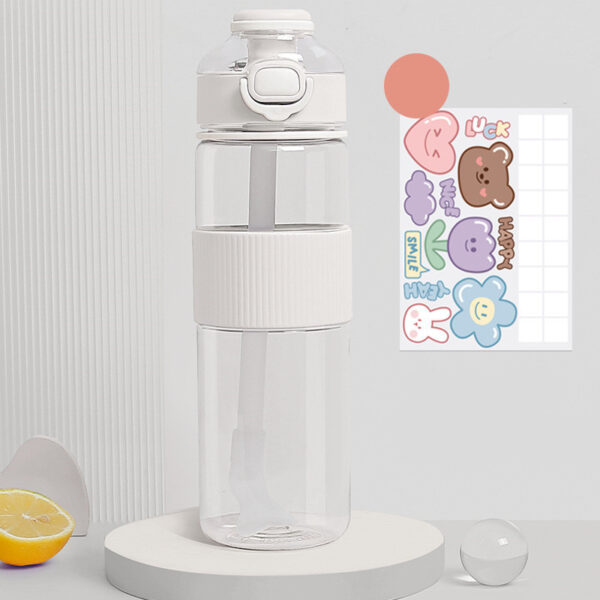 Plastic Fitness Sports Portable Water Bottle - Image 9