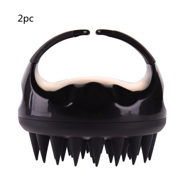 Silicone Shampoo Brush Scalp Massage Comb - Image 8
