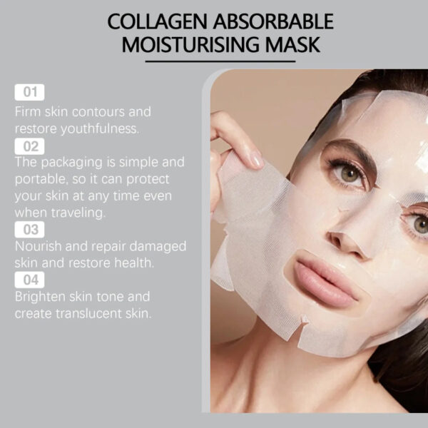 Bio Collagen True Deep Mask, Collagen Mask Overnight, Facial Care Collagen Mask Moisturizing Anti-Aging Mask - Image 6
