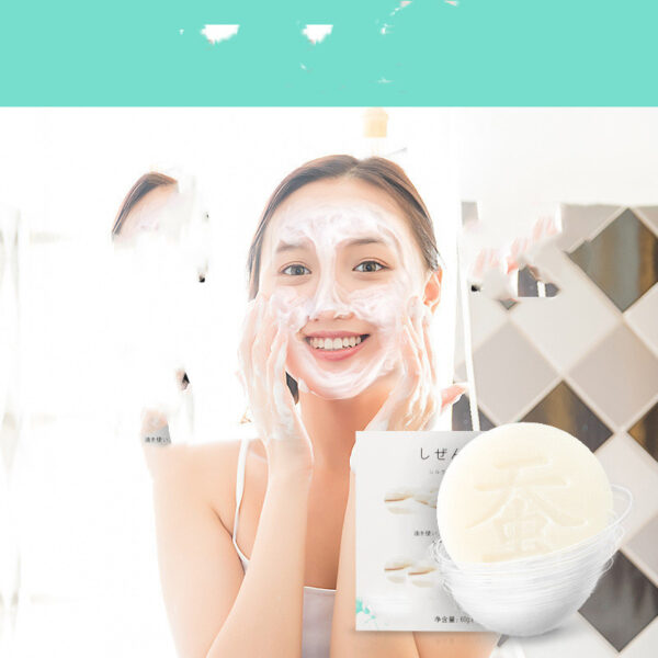 Silk Soap Brushed Goat's Milk Handmade Soap - Image 2