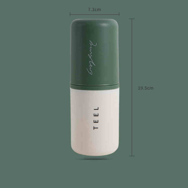 Plastic Portable Toothbrush Box Travel Toothbrush Cup Set - Image 4